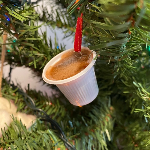 ☕️ Cafecito Christmas Tree Ornament ☕️ - Picture 3 of 3